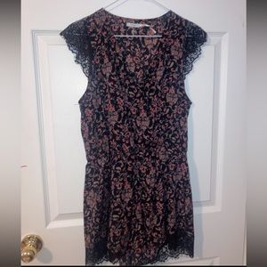 Kimchi Blue Medium Romper with Lace details